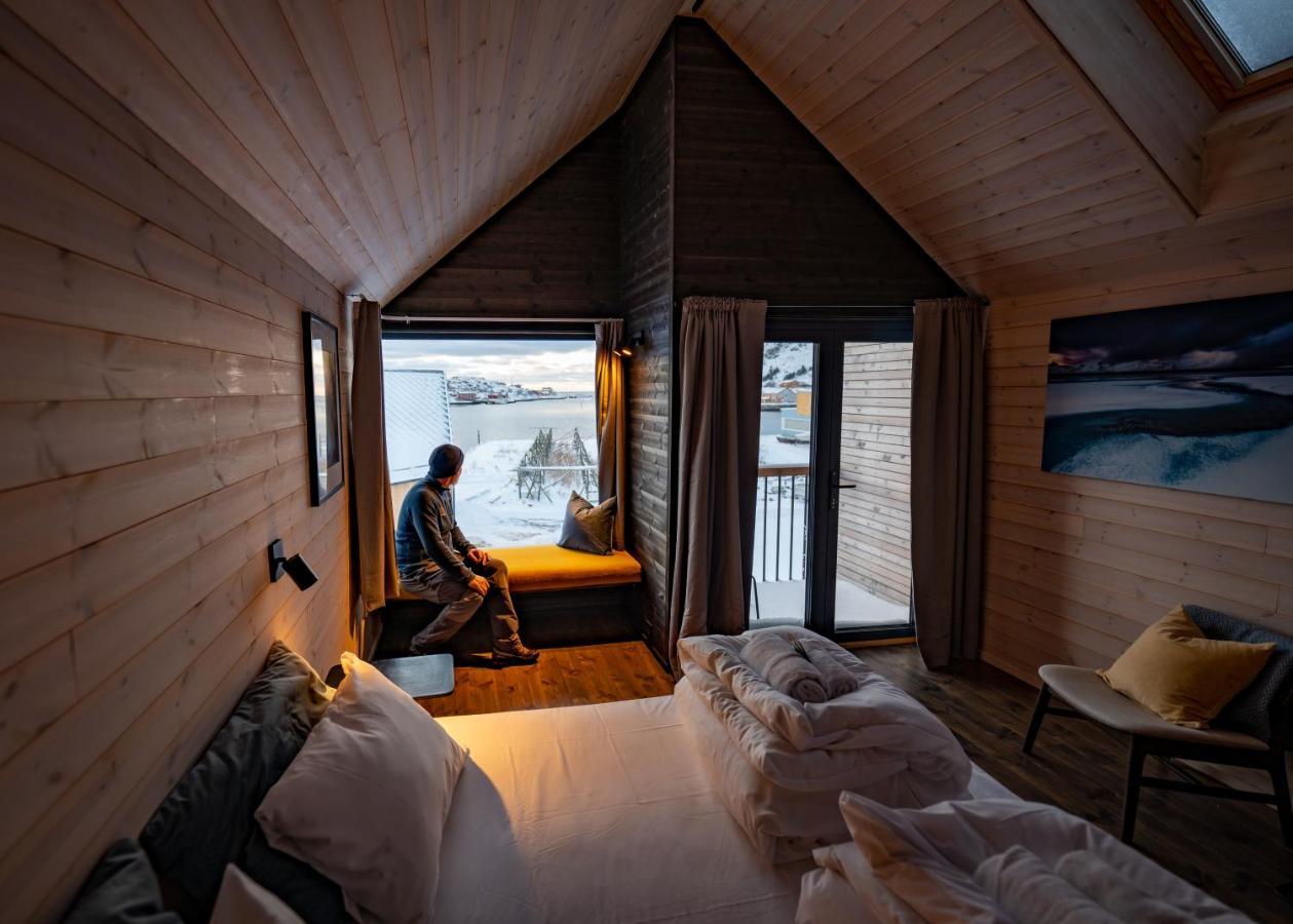 Hattvika Lodge Ballstad Bagian luar foto