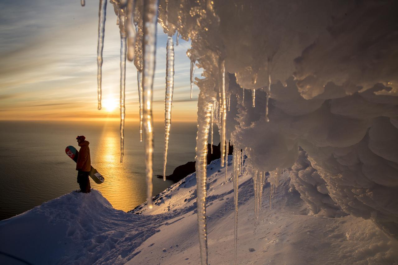 Hattvika Lodge Ballstad Bagian luar foto