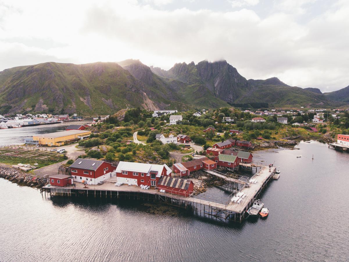 Hattvika Lodge Ballstad Bagian luar foto