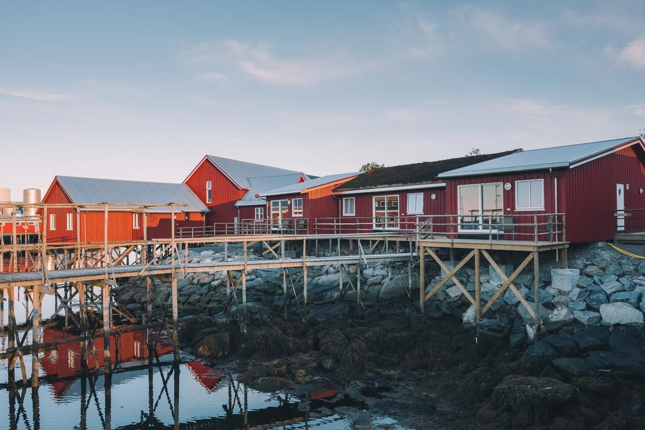 Hattvika Lodge Ballstad Bagian luar foto