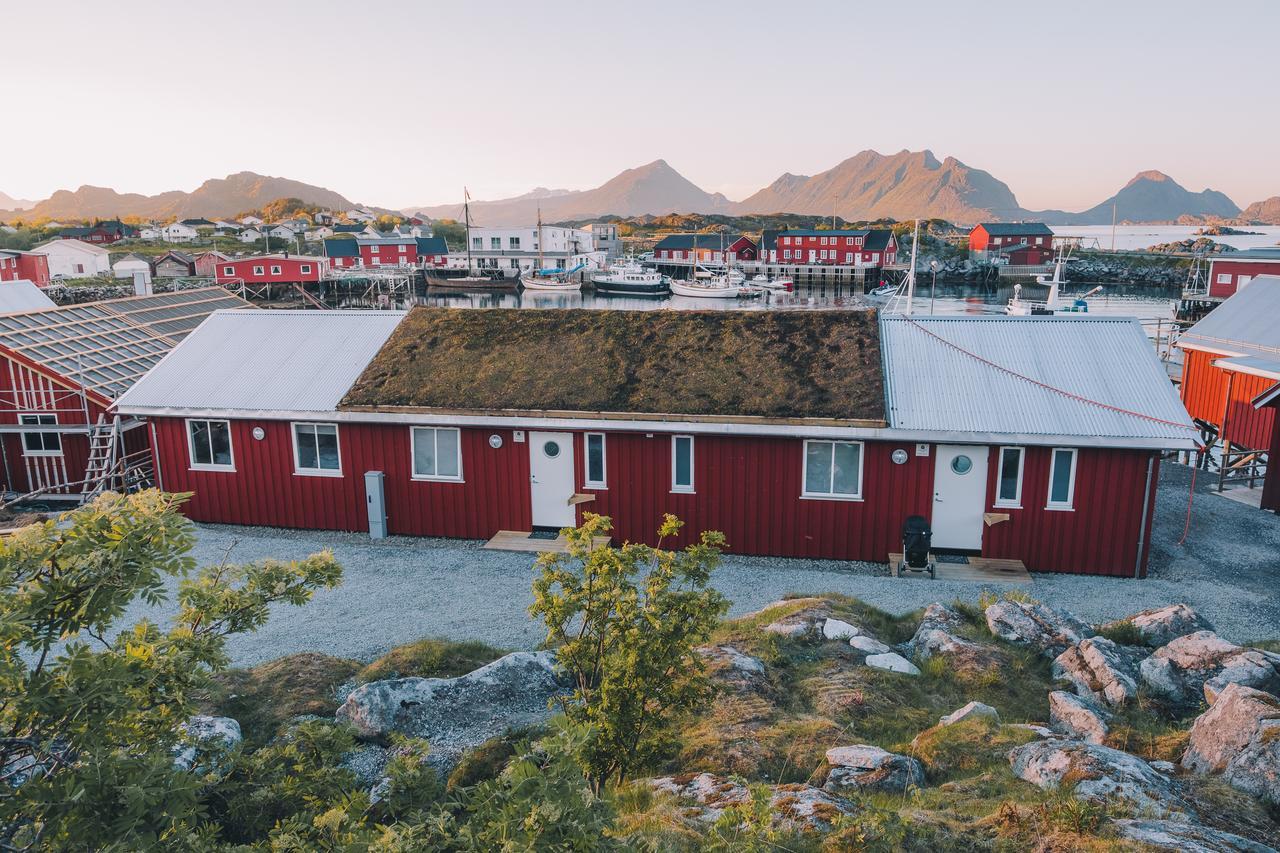 Hattvika Lodge Ballstad Bagian luar foto